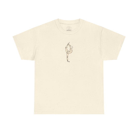 King of the Dancer Pose Natarājāsana Yoga Tee