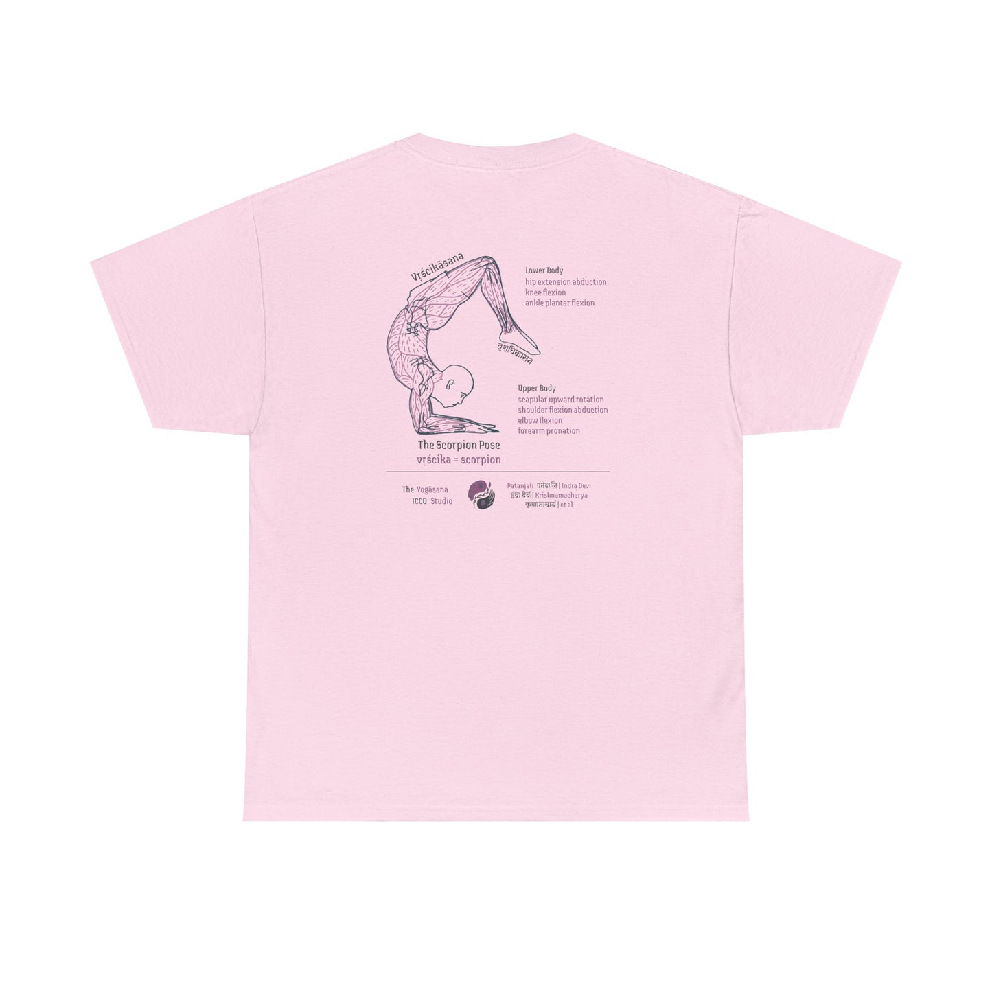 Scorpion Vr̥ścikāsana Yoga Tee