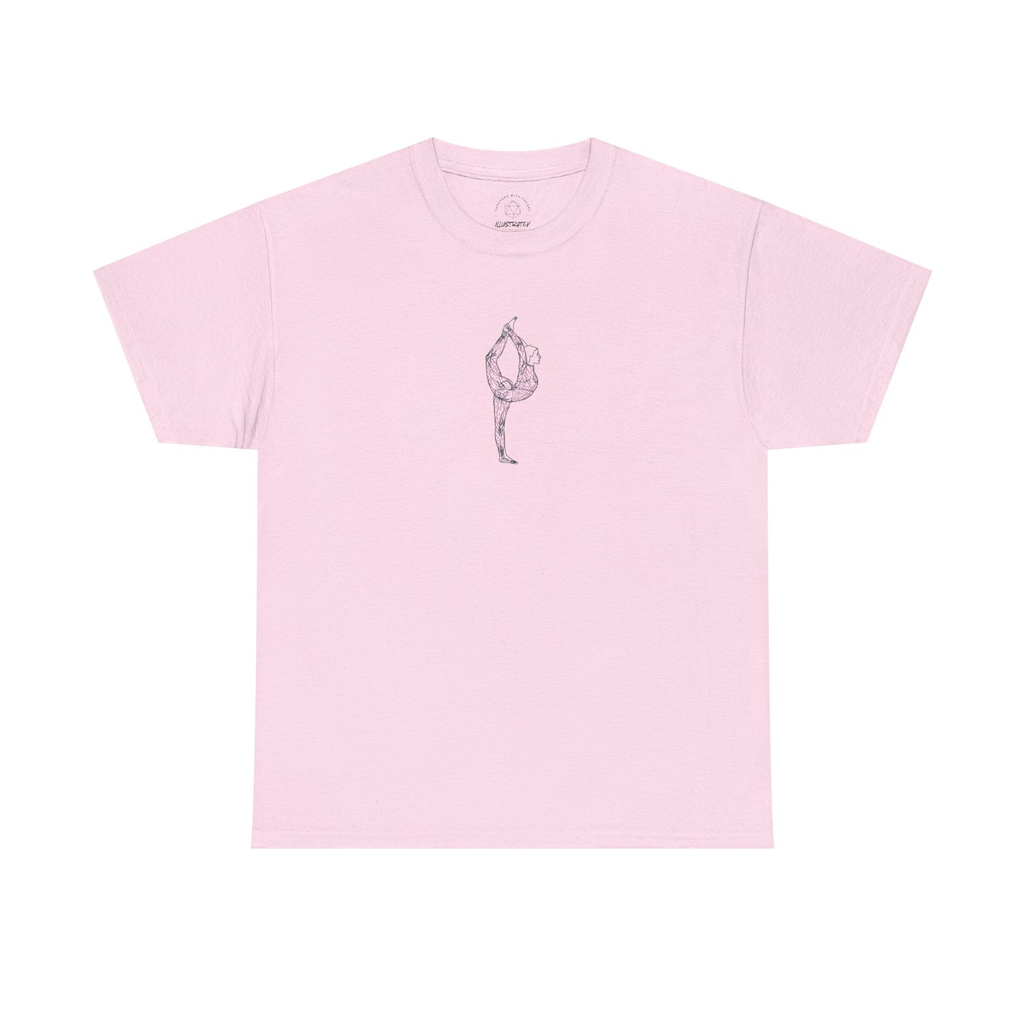 King of the Dancer Pose Natarājāsana Yoga Tee