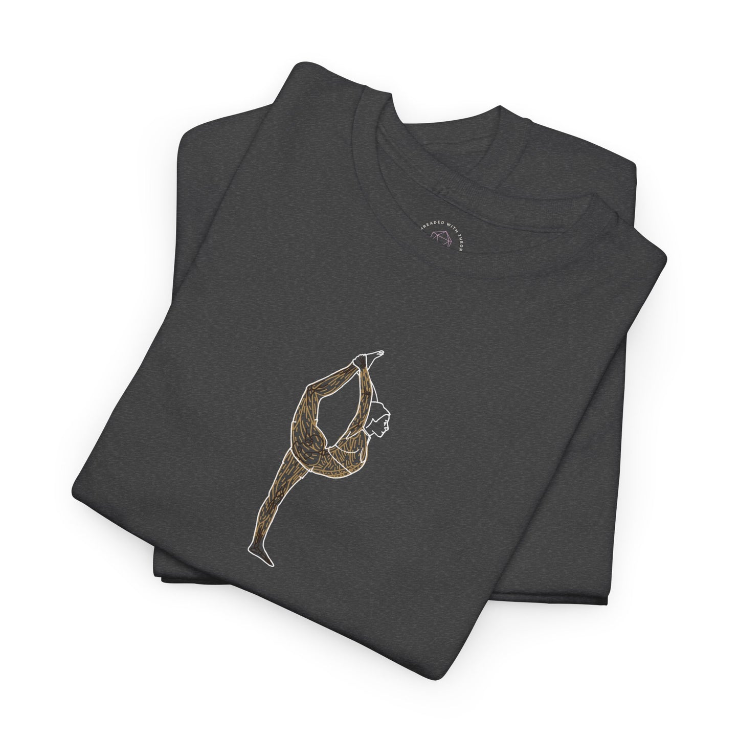 King of the Dancer Pose Natarājāsana Yoga Tee
