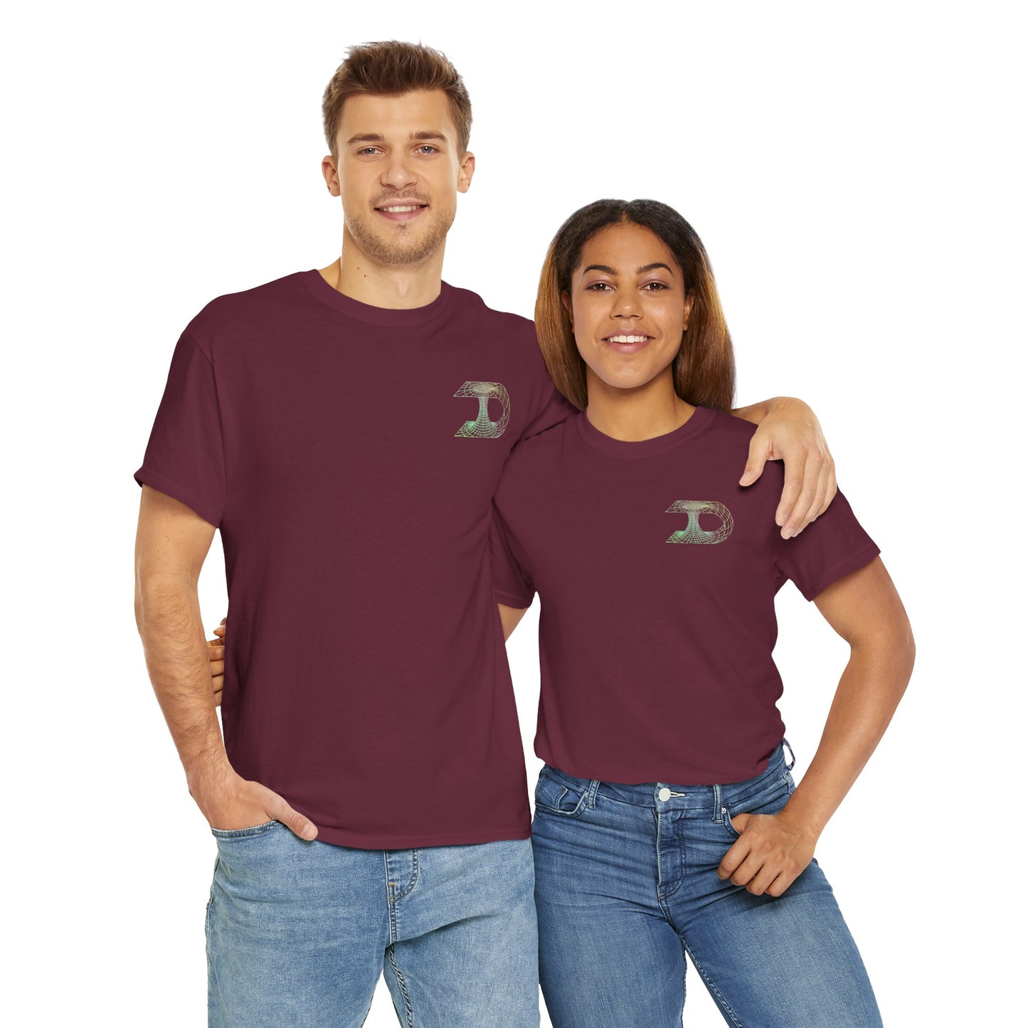 Wormhole Shirt | Unisex Heavy Cotton Shirt | Einstein-Rosen Bridge | Fun Gift for Science, Physics & Sci-Fi Fans | Space Shirt
