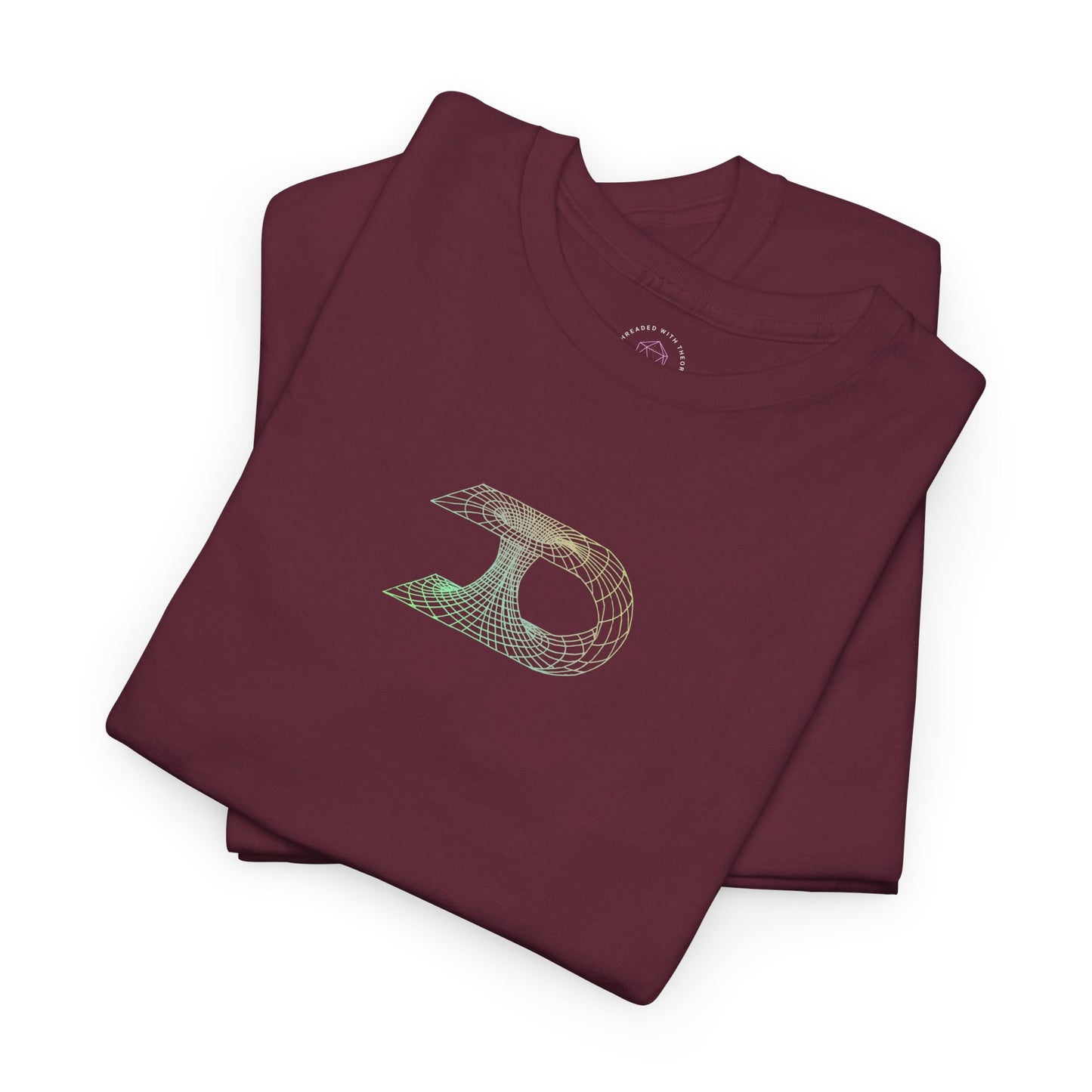 Wormhole Shirt | Unisex Heavy Cotton Shirt | Einstein-Rosen Bridge | Fun Gift for Science, Physics & Sci-Fi Fans | Space Shirt