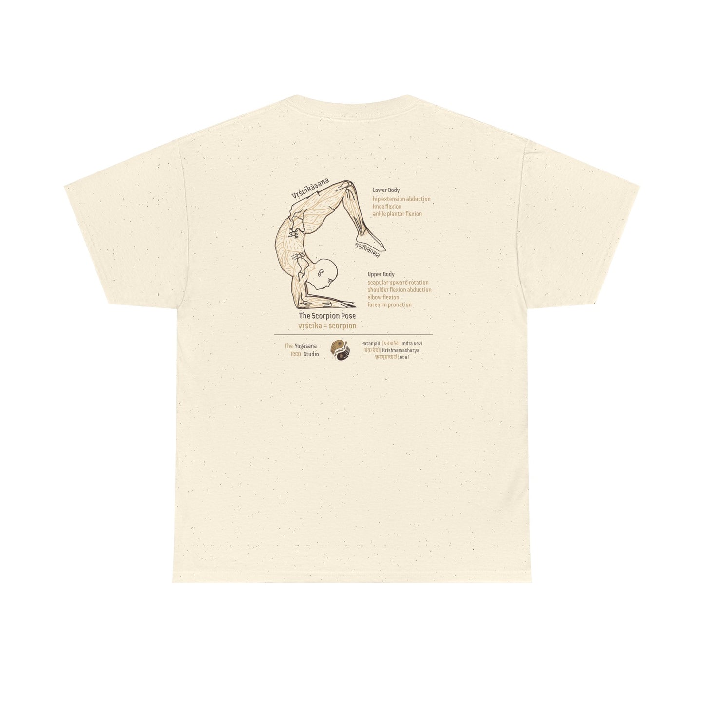 Scorpion Vr̥ścikāsana Yoga Tee