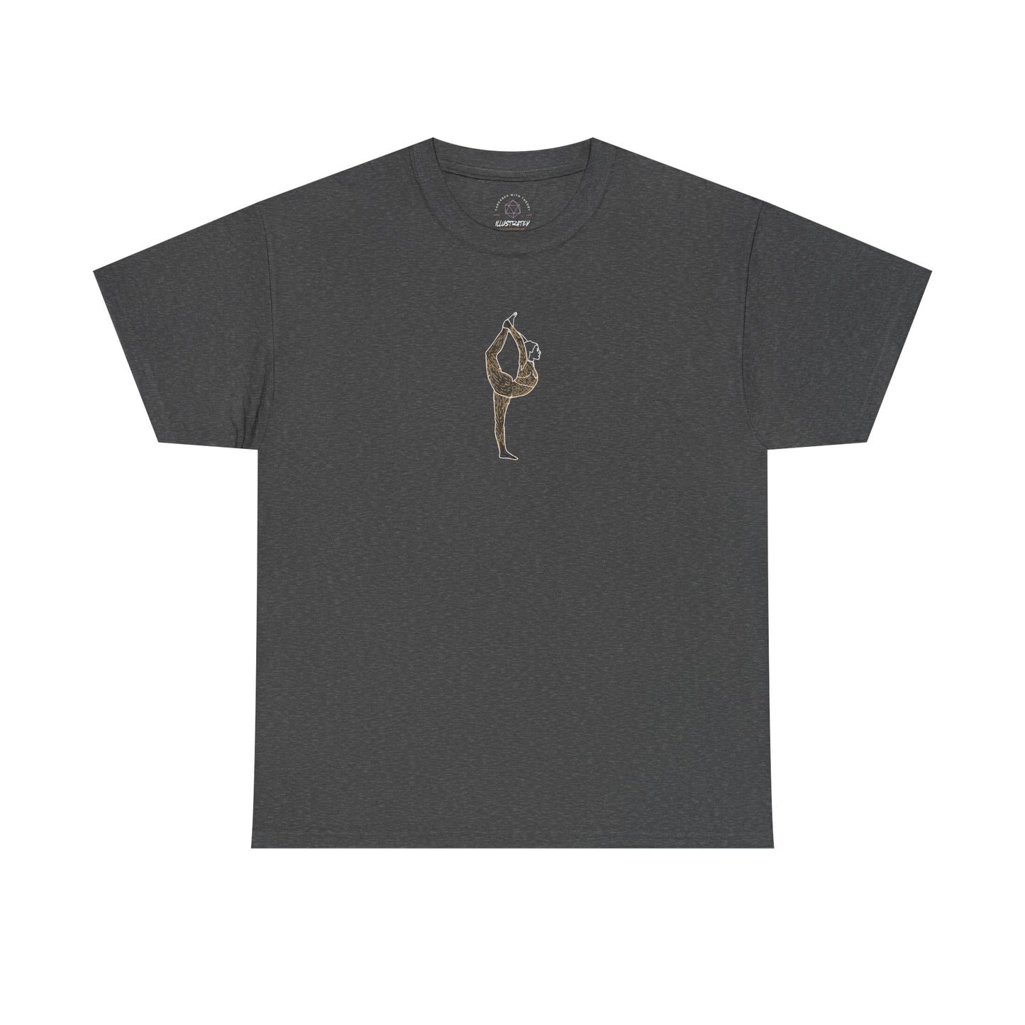 King of the Dancer Pose Natarājāsana Yoga Tee