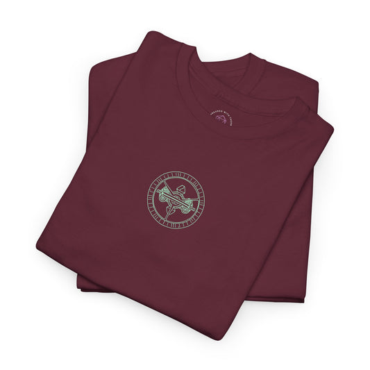 Alcubierre Warp Drive Shirt | Unisex Heavy Cotton Shirt | Fun Gift for Science, Physics & Sci-Fi Fans | Space Shirt