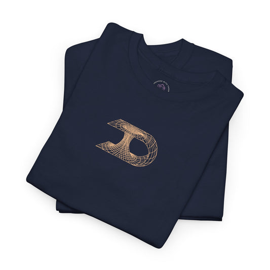 Wormhole Shirt | Unisex Heavy Cotton Shirt | Einstein-Rosen Bridge | Fun Gift for Science, Physics & Sci-Fi Fans | Space Shirt